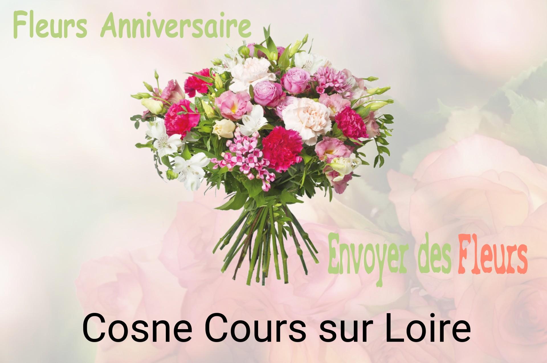 Bouquet de fleurs d’anniversaire livré à Cosne-Cours-sur-Loire