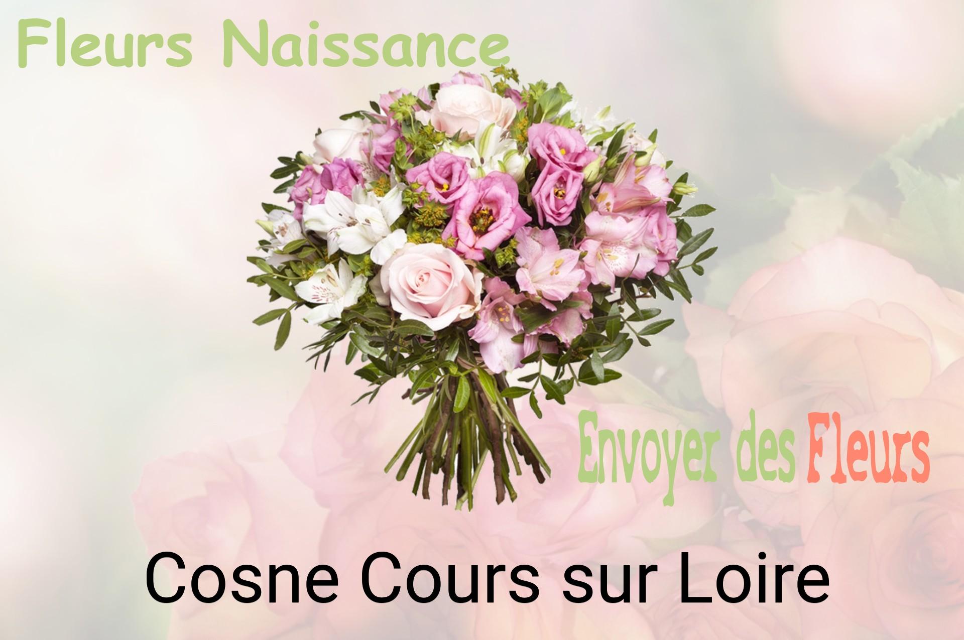 Bouquet de fleurs de naissance livré à Cosne-Cours-sur-Loire